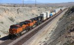 BNSF 6744, BNSF 7008 & NS 7504